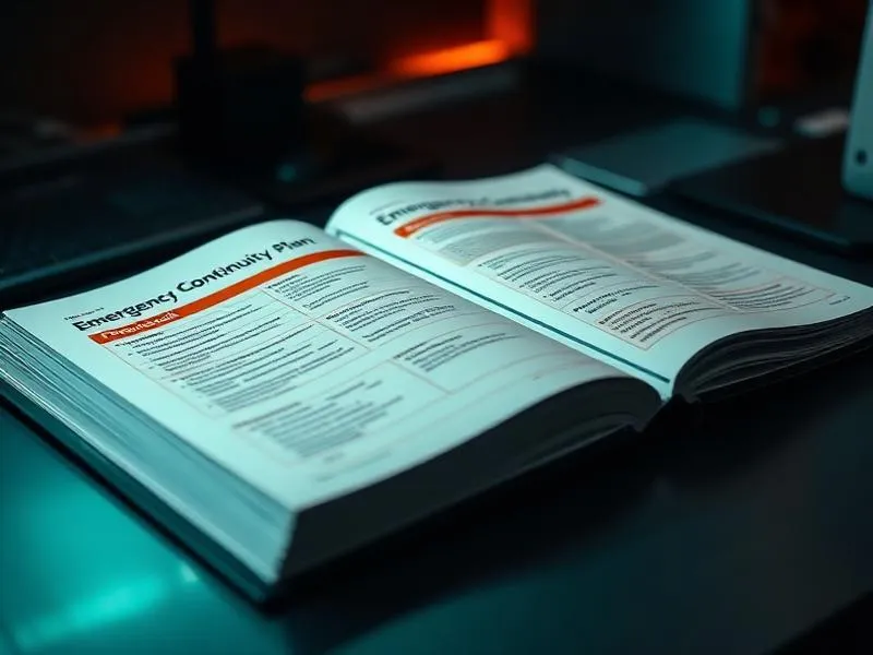 Plan de continuité d'activité — protocoles et documentation